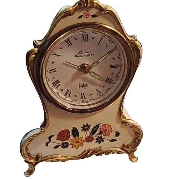Vintage Bucherer Musical Wind-Up Alarm Clock - Picture 2 of 2